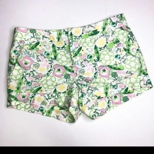 Lilly Pulitzer Go Green Shorts NWT